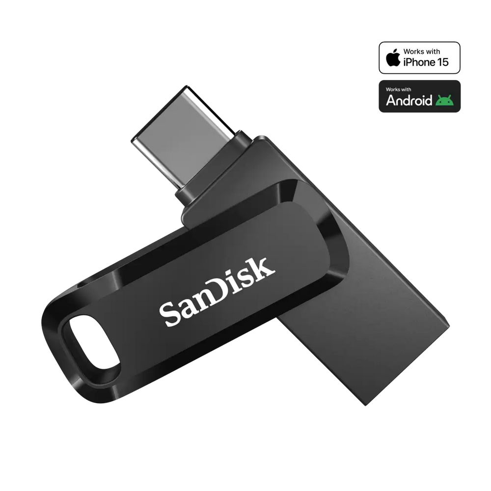 MEMORIA USB SANDISK ULTRA DUAL DRIVE GO USB TIPO C 256GB