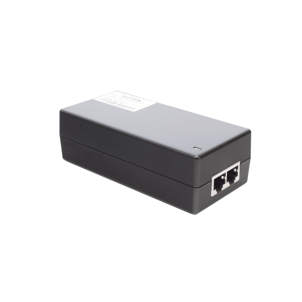 Inyector Hi-PoE 60 W Gigabit / Alimenta Equipos PoE 802.3 af Hasta 15W - PoE at Hasta 30W - PoE bt Hasta 60W / Instalación Para Interior / Alcance de Hasta 100 metros / Plug and Play / No se Necesita Configurar WITEK WIPOE5548V60W