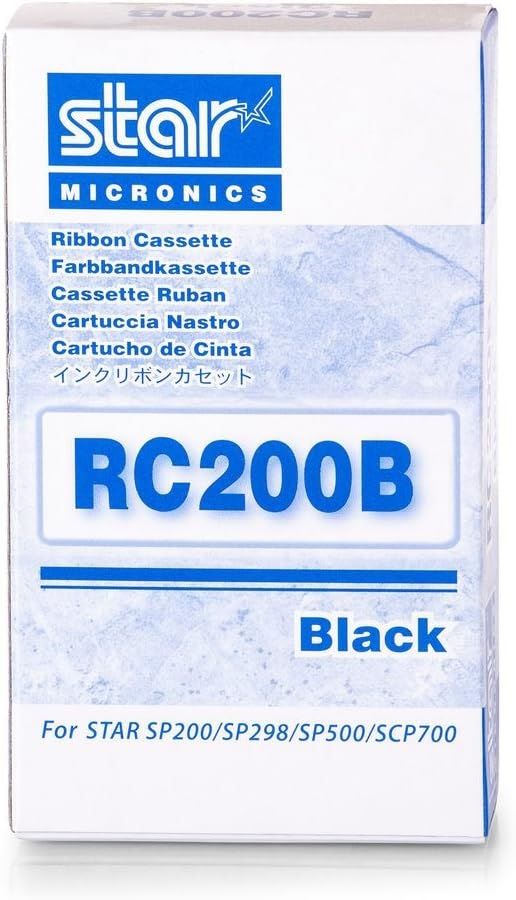 CINTA TERMICA PARA IMPRESORA STARMICRONICS RC200B NEGRO