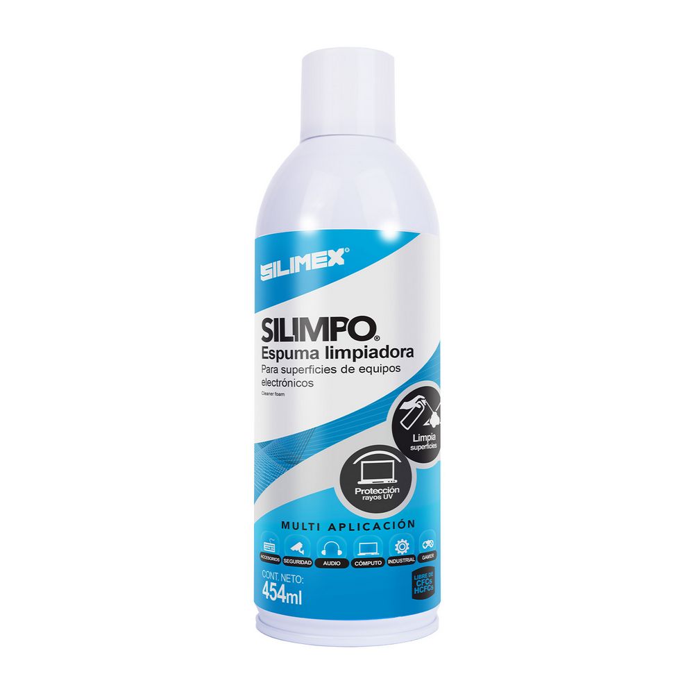 ESPUMA LIMPIADORA SILIMPO 454ML SILIMEX