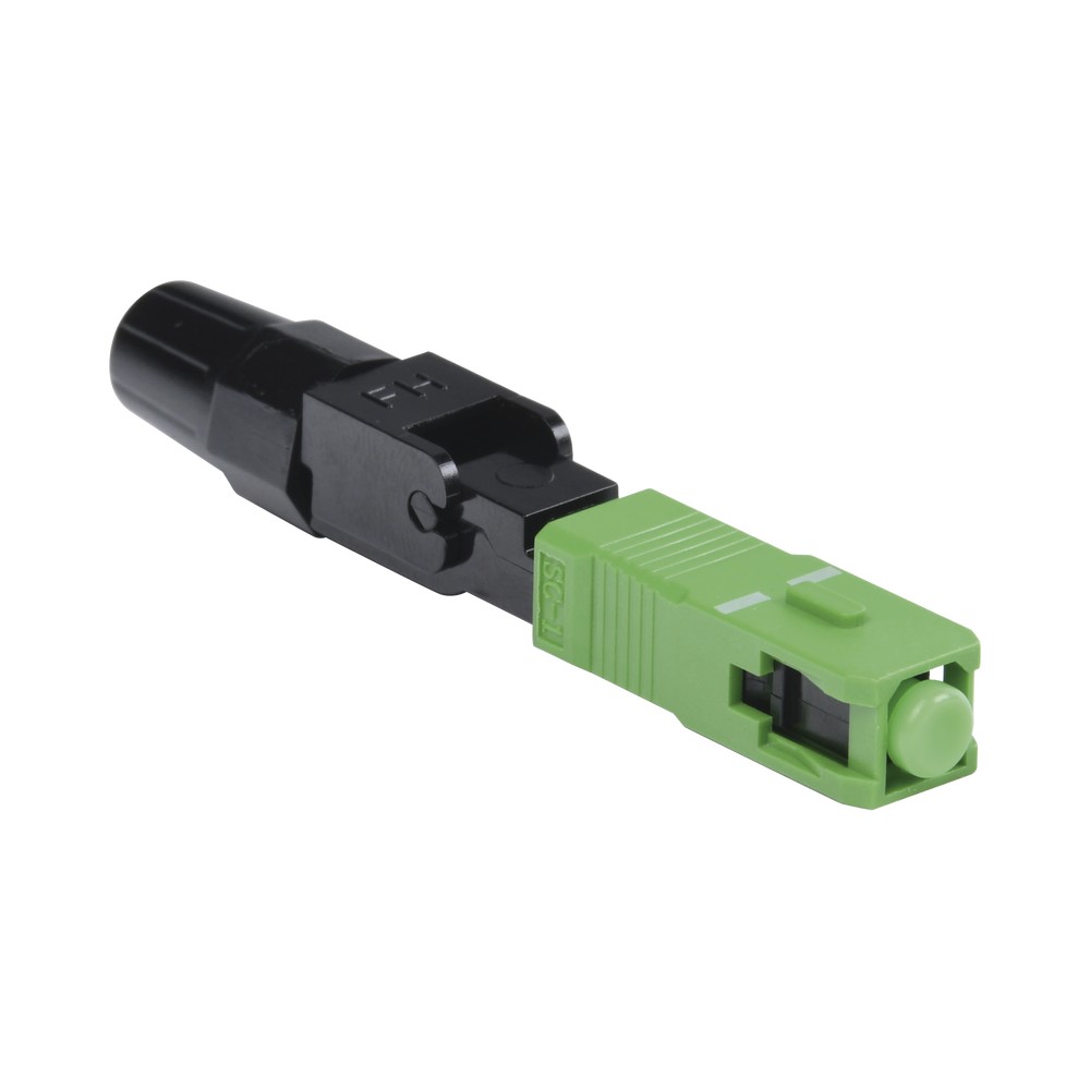 Conector Rápido de Instalación en Campo, Monomodo, SC/APC, pre-pulido, re-terminable FASC