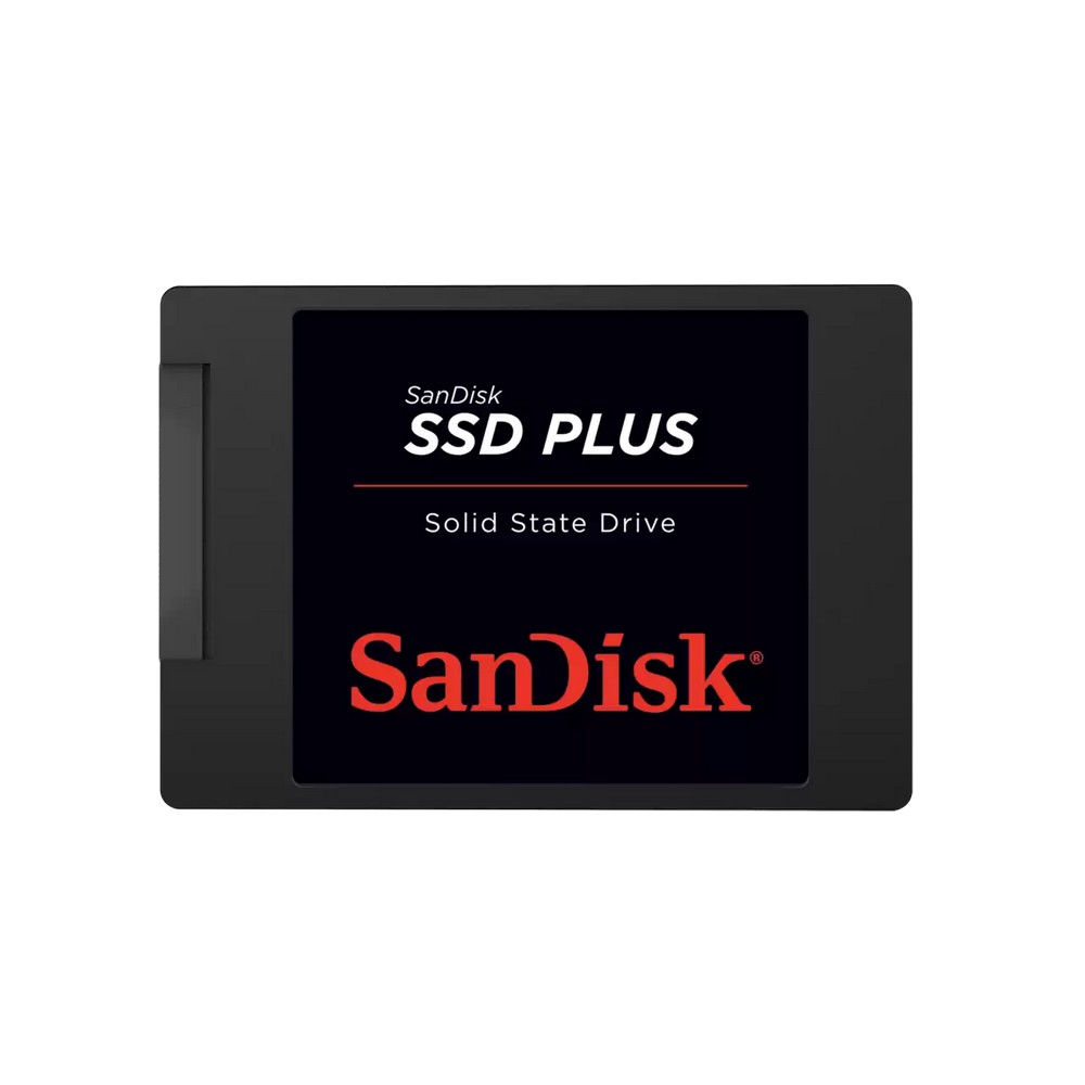 SSD SanDisk SSD Plus, 480GB, 2.5\", 445 MB/s Escritura, 535 MB/s Lectura, SATA III SDSSDA-480G-G26