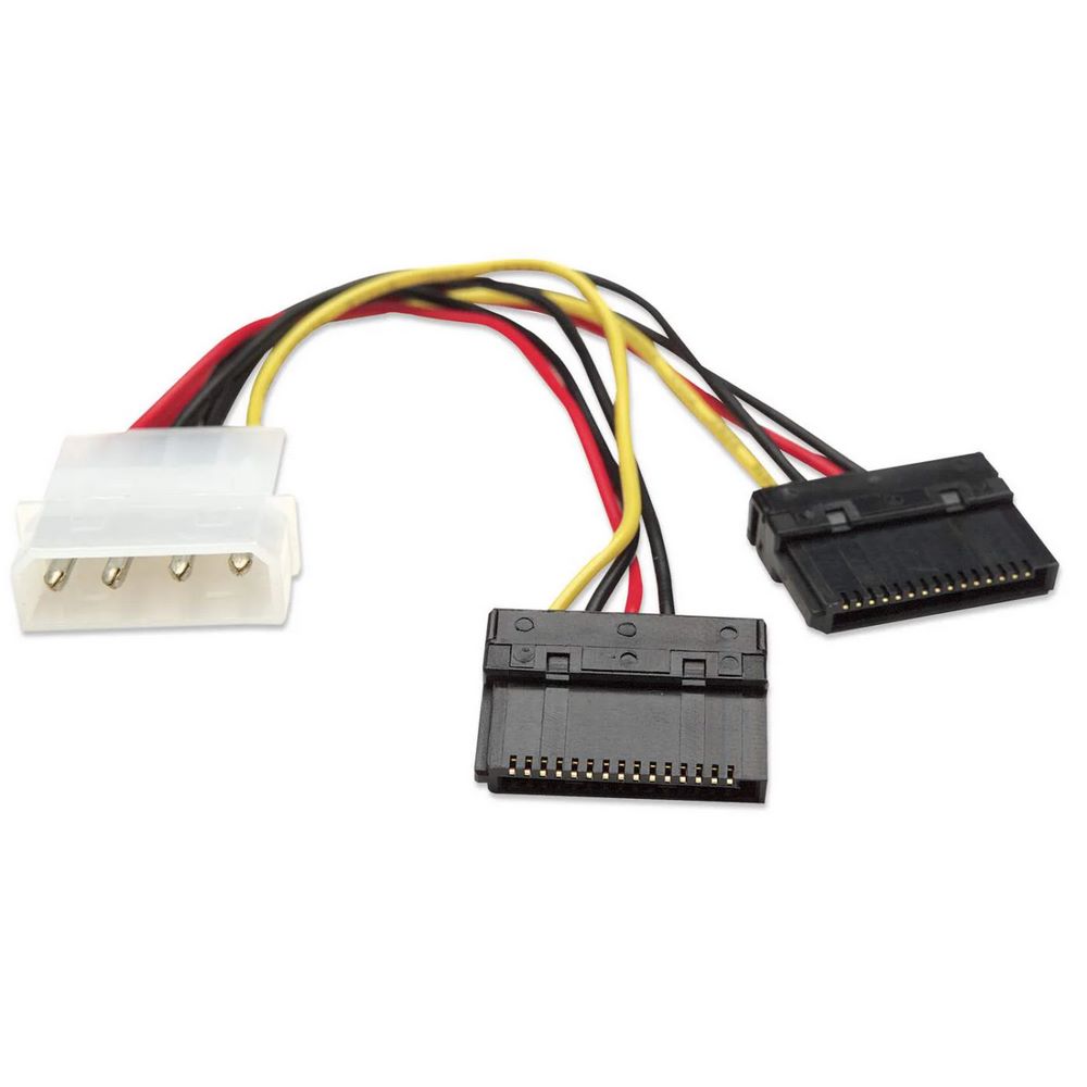 CABLE DE ALIMENTACION DIVISOR MOLEX A 2SATA MANHATTAN 349369 