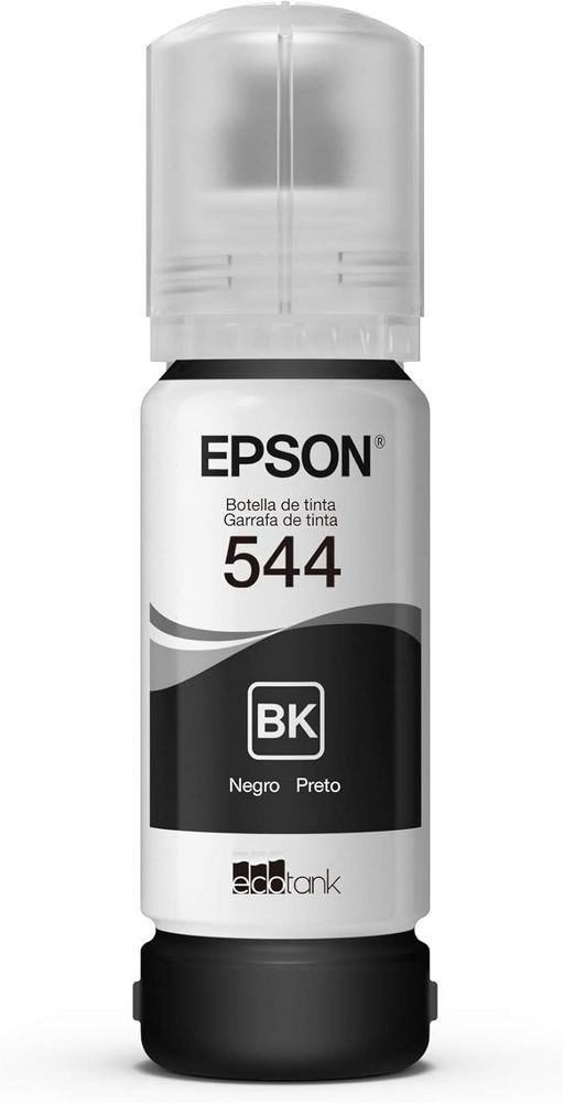 BOTE DE TINTA DE 65ML EPSON 544 COLOR NEGRO