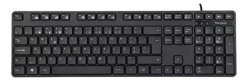 TECLADO ALAMBRICO USB COMPLETO TARGUS AKB600