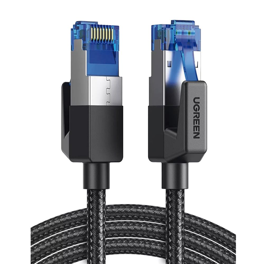Cable Ethernet Cat8 CLASS F/FTP Redondo con Malla de Nylon 5 Metros UGREEN 80433