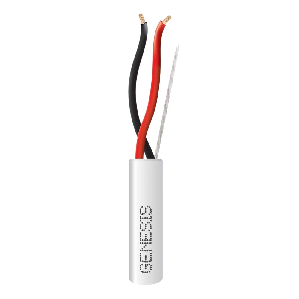 Cable / 2 x 18 AWG / Uso INTERIOR / Tipo CM-CL2 / Color Blanco 11181101