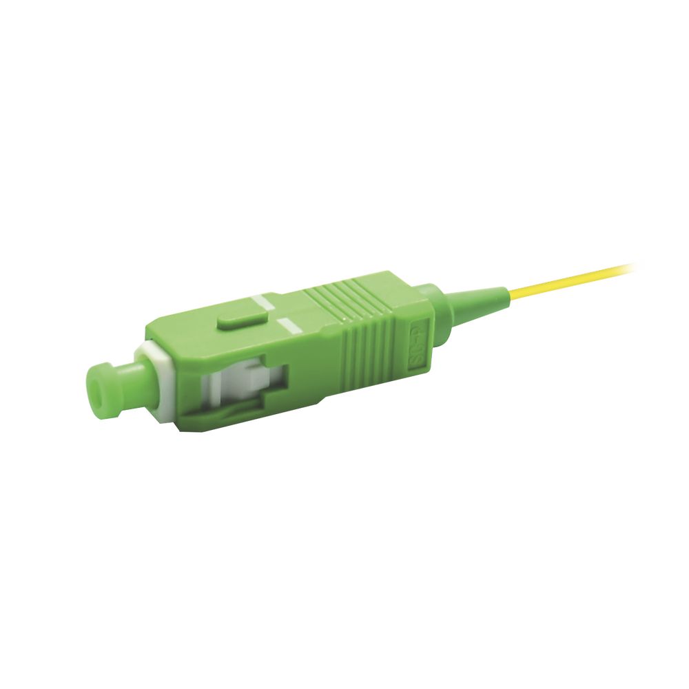 Pigtail de Fibra Óptica Monomodo SC/APC, simplex de 2 metros LINKEDPRO LPFOSCA02