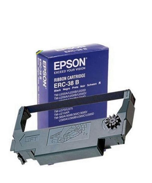 CINTA NEGRA PARA MINIPRINTERS EPSON ERC-38B