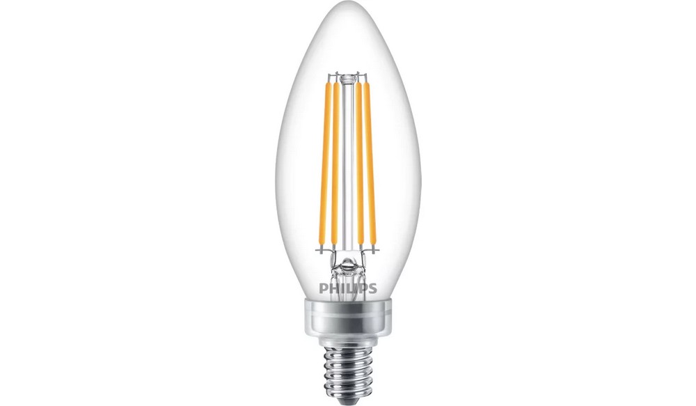 FOCO LED PHILIPS LEDCLASSIC B11 DE 4.5W LUZ CALIDA BASE E12