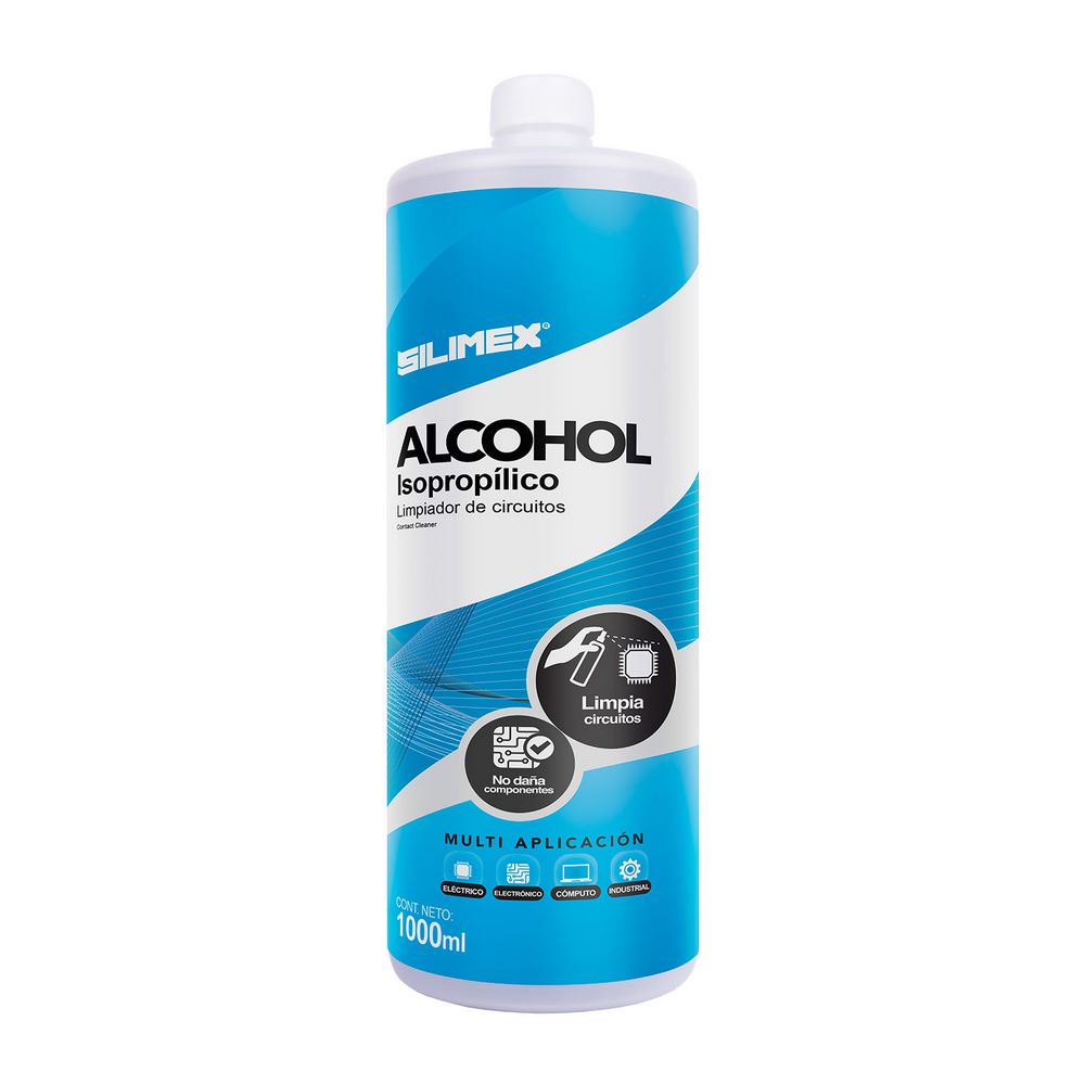 ALCOHOL ISOPROPILICO ISOPRO SILIMEX 1L 