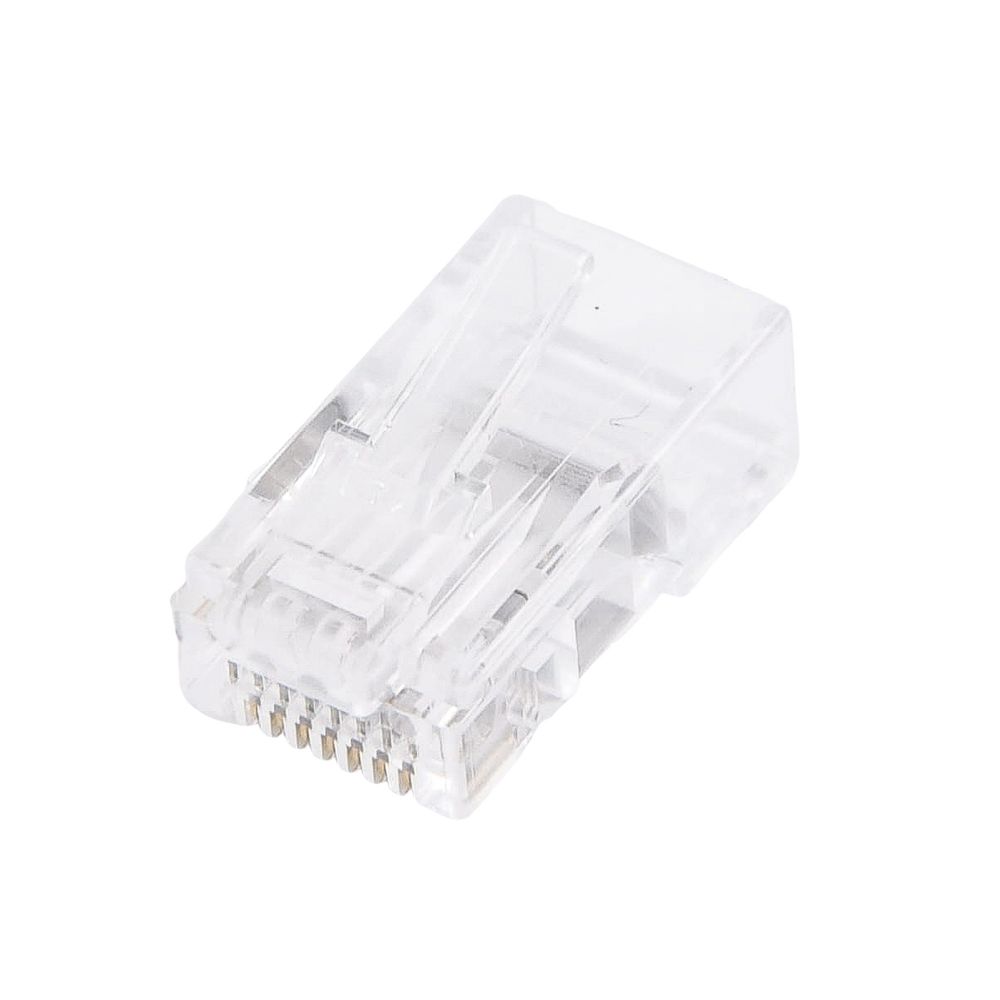 Plug Modular RJ45 Cat6 sin blindaje, chapado de oro a 30 micras LINKEDPRO TC6