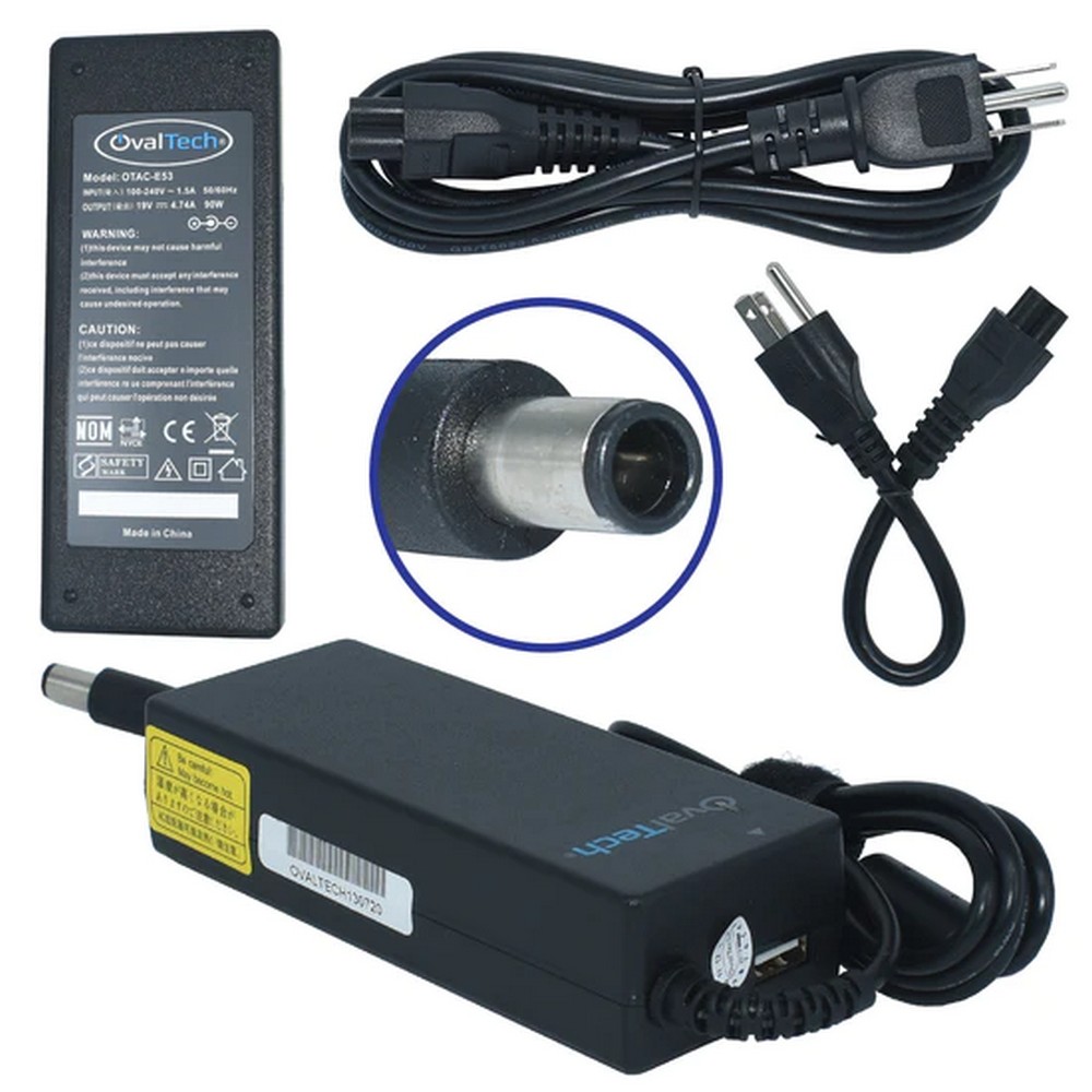 ADAPTADOR DE CORRIENTE HP OVALTECH OTAC-E53 90W