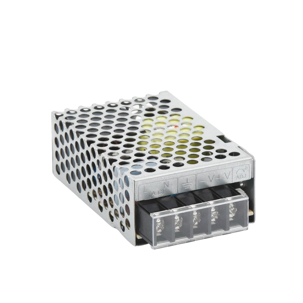 Fuente de Poder Industrial Conmutada 25W de Potencia, 24Vcc, 1.1A RS-25-24