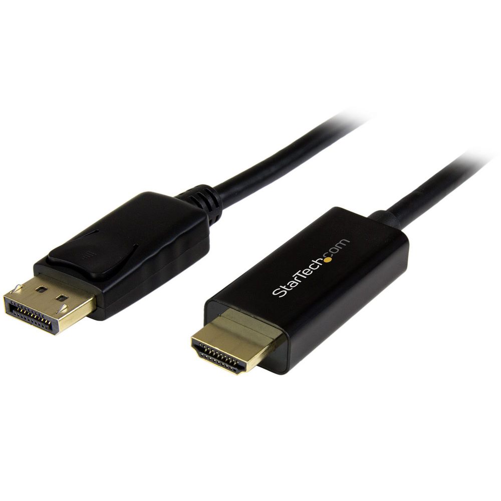 CABLE ADAPTADOR DISPLAYPORT HDMI 2M STARTECH DP2HDMM2MB