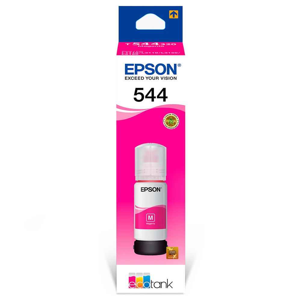 BOTE DE TINTA DE 65ML EPSON 544 COLOR MAGENTA