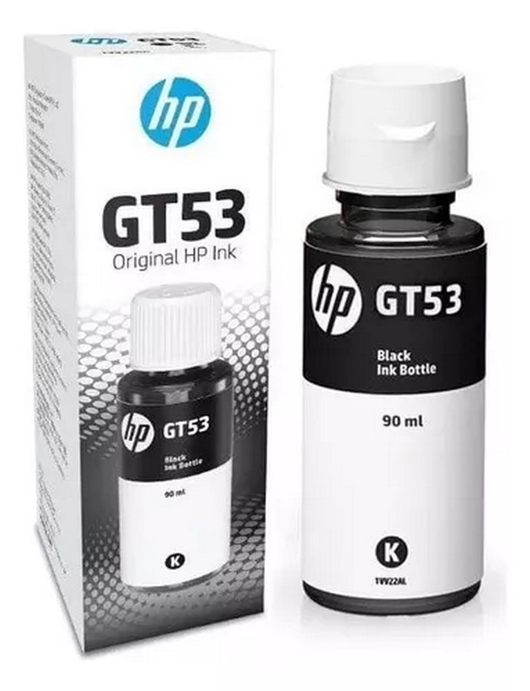 BOTELLA DE TINTA HP GT53 90ML COLOR NEGRO