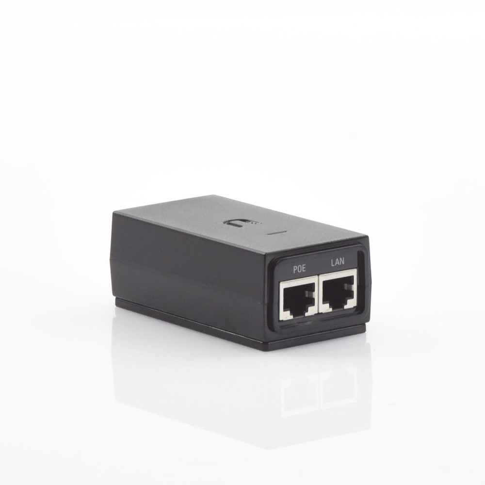 Adaptador PoE Ubiquiti de 24 VDC, 0.5 A con puerto Gigabit, compatible con airGateway UBIQUITI POE2412WG
