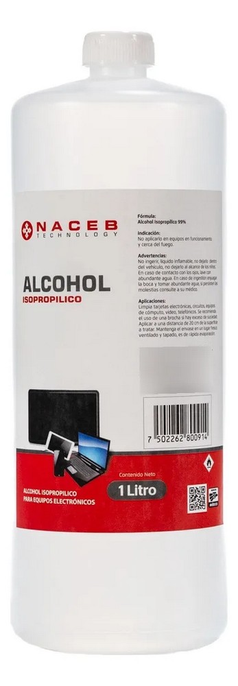 alcohol isopropilico naceb 1lt