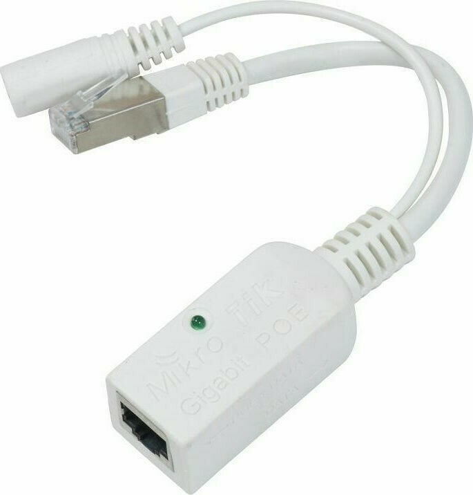 PoE Pasivo para Equipos Mikrotik 10/100/1000 Mbps RBGPOE USADO REMATE