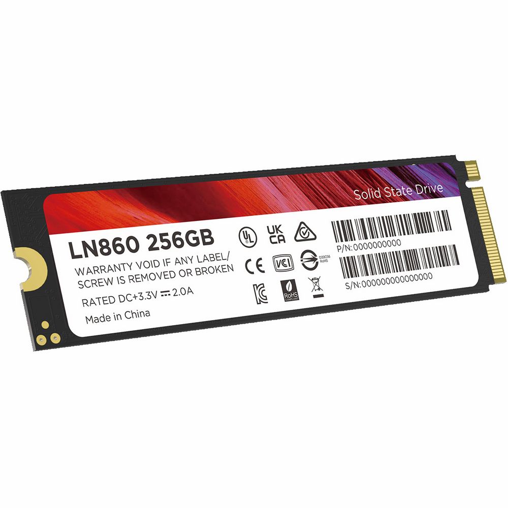 DISCO DURO ESTADO SOLIDO SSD LENOVO LN860 NVME 256GB M.2