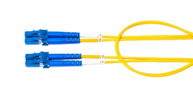 Cable de Fibra Optica OS2 LC Macho - LC Macho, 3 Metros, Azul