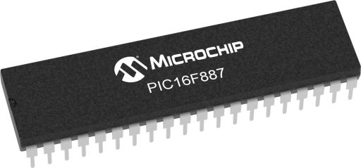 MICROCONTROLADOR PIC16F887 40PIN PDIP