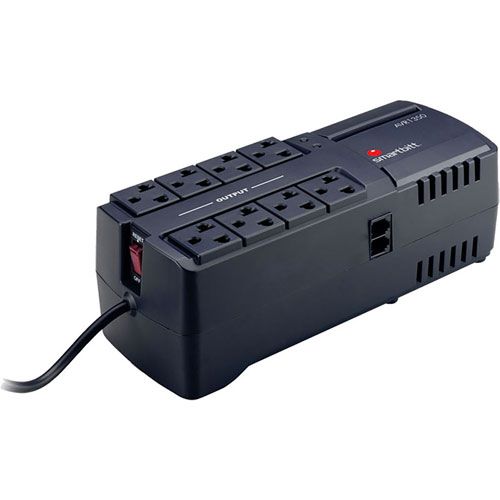 REGULADOR DE VOLTAJE 2200VA/1100W 8 CONTACTOS SMARTBITT SBAVR2200