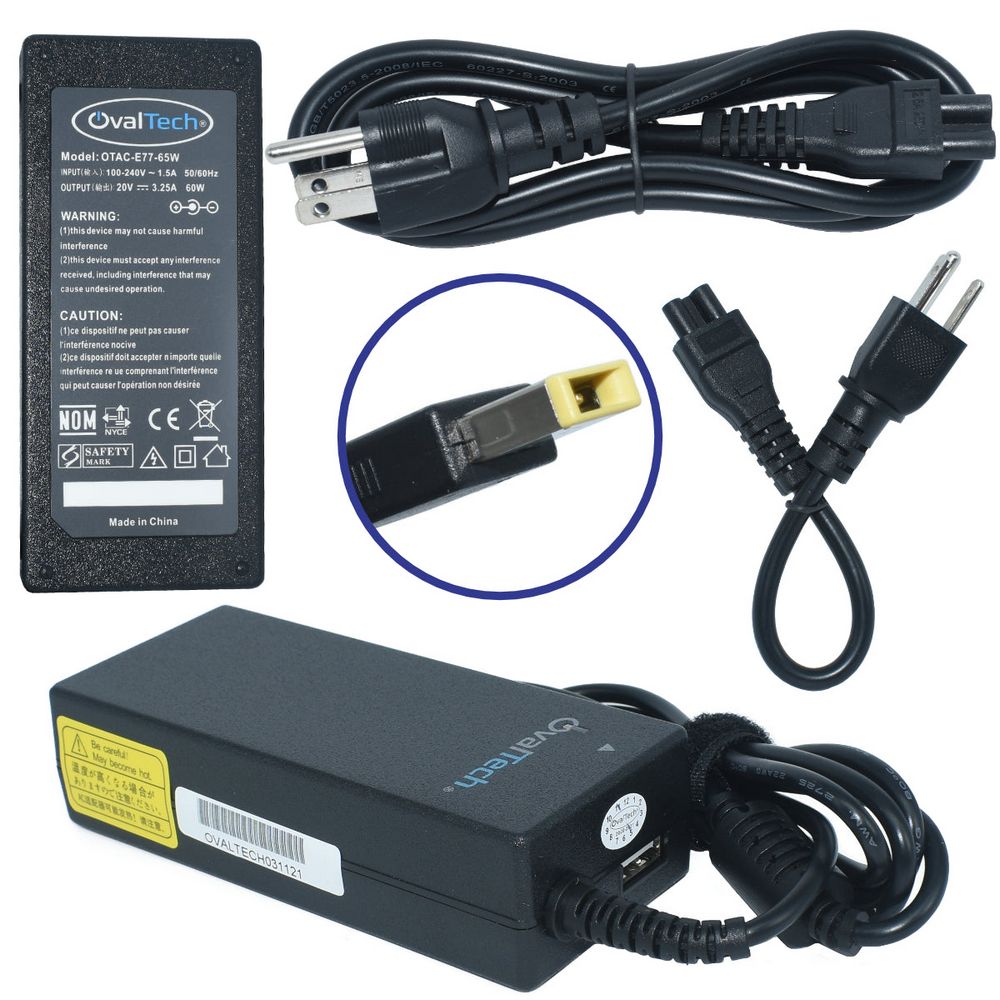 Cargador para computadora LENOVO OTAC-E77 -65W