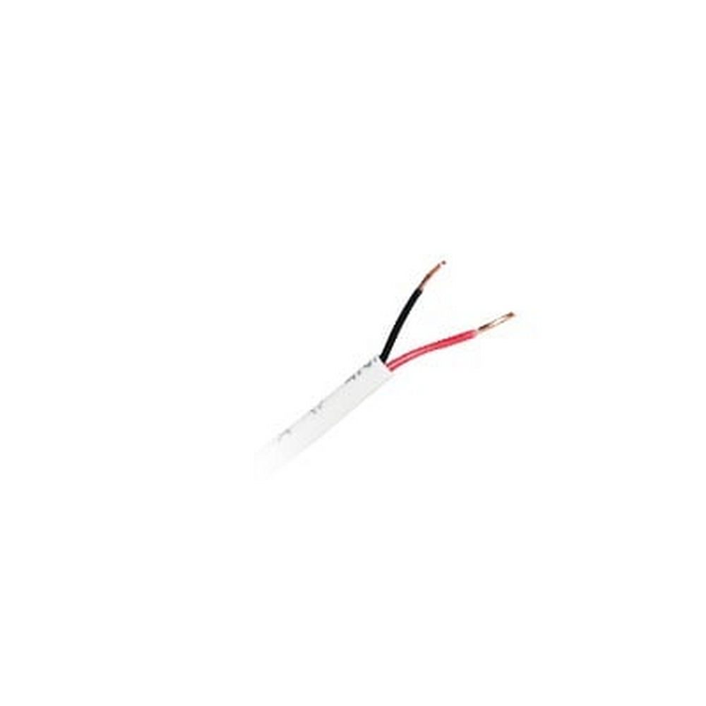Alambre de Cobre 2 x 22 AWG / Tipo Alarmas CM-CL2 / Para Interior / Color Blanco 11011101