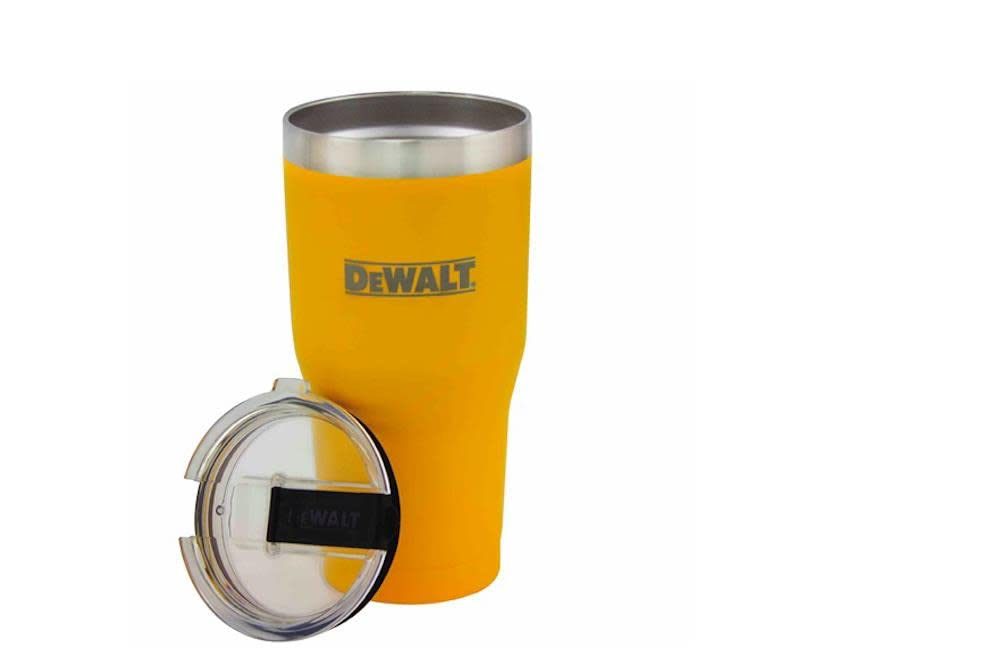 DEWALT Vaso de Acero Inoxidable, Amarillo, 30 onzas DXC300ZTYS 30009243