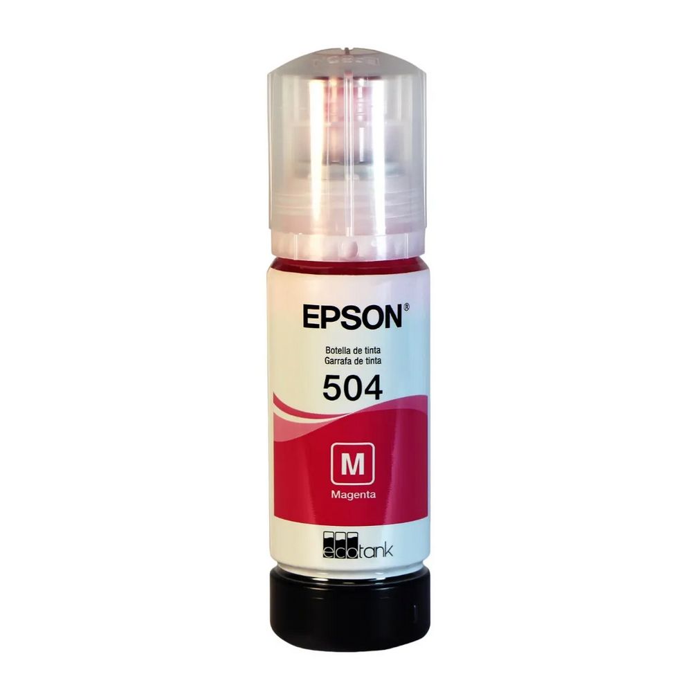 BOTE DE TINTA DE 70ML EPSON 504 COLOR MAGENTA