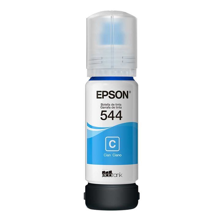 BOTE DE TINTA DE 65ML EPSON 544 COLOR CYAN T544220