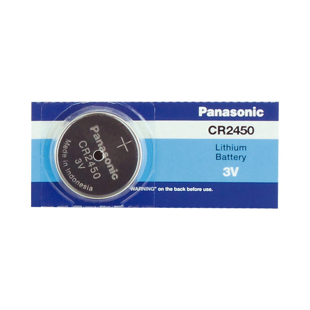 BATERIA DE LITIO TIPO MONEDA PANASONIC CR2450 3V