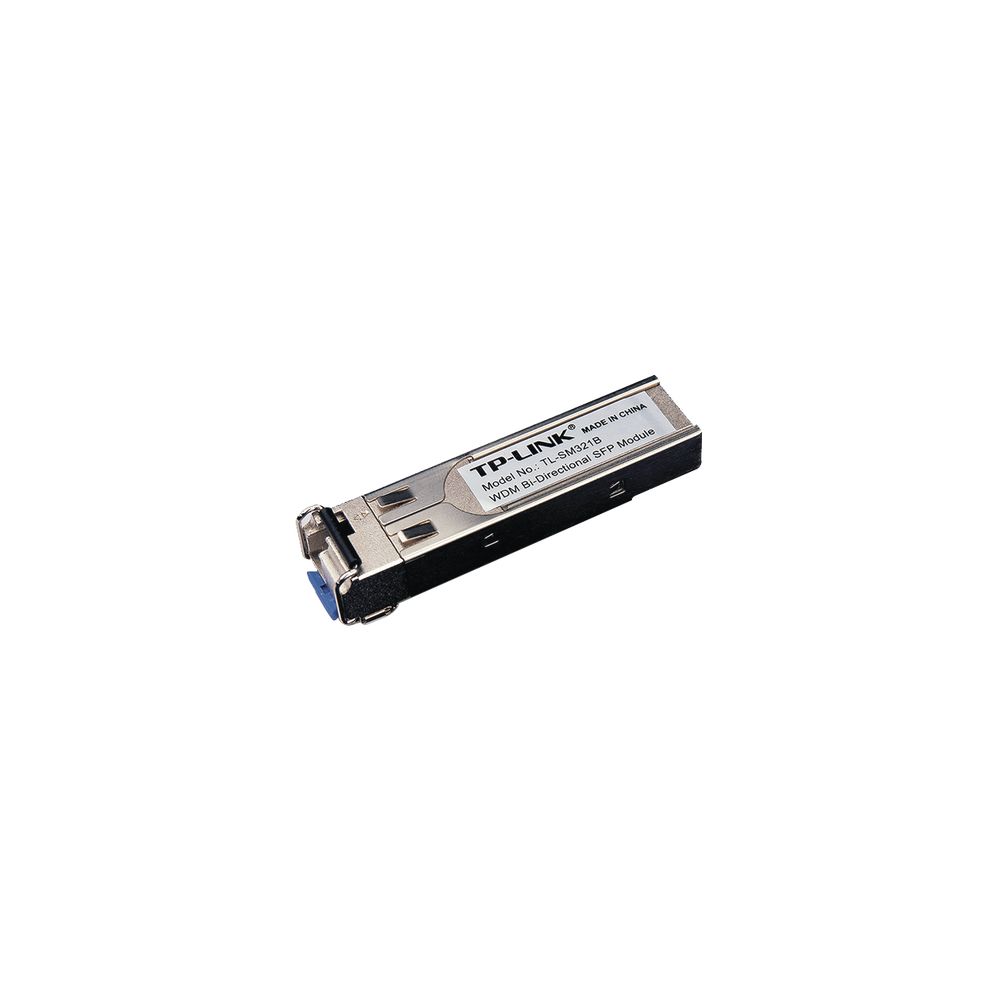 Transceptor TL-SM321B mini-GBIC / SFP WDM Bi-Direccional / Monomodo 1GBase / Distancia 10 KM / Conector LC / (Necesita el modelo TL-SM321A para enlazar)