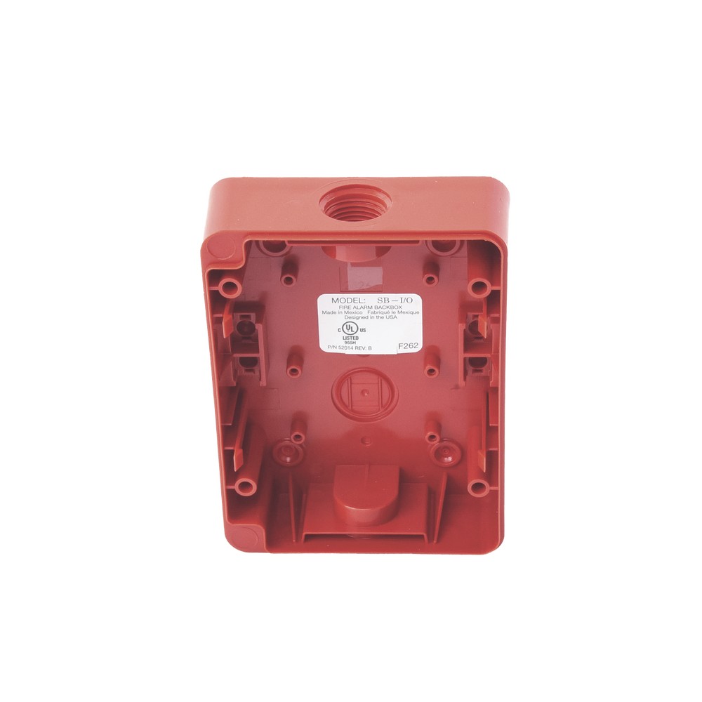Caja de Montaje 2\" x 4\" Para Estación Manual de Jalón Silent Knight SB-I/O